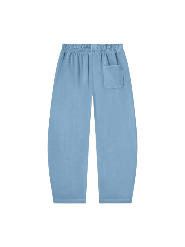 Unisex Vintage Washed Barrel Leg Sweatpants