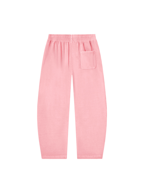 Unisex Vintage Washed Barrel Leg Sweatpants