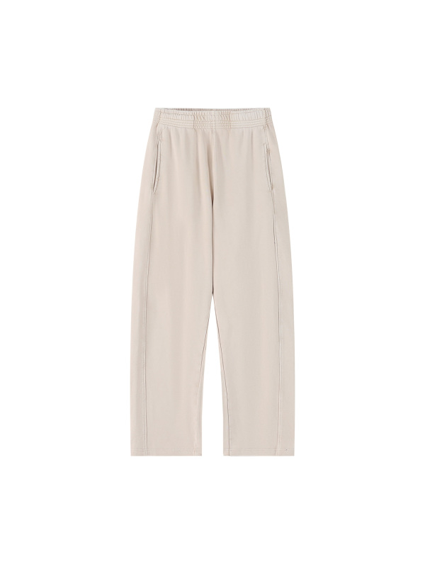 Unisex Mineral Wash Straight Sweatpants