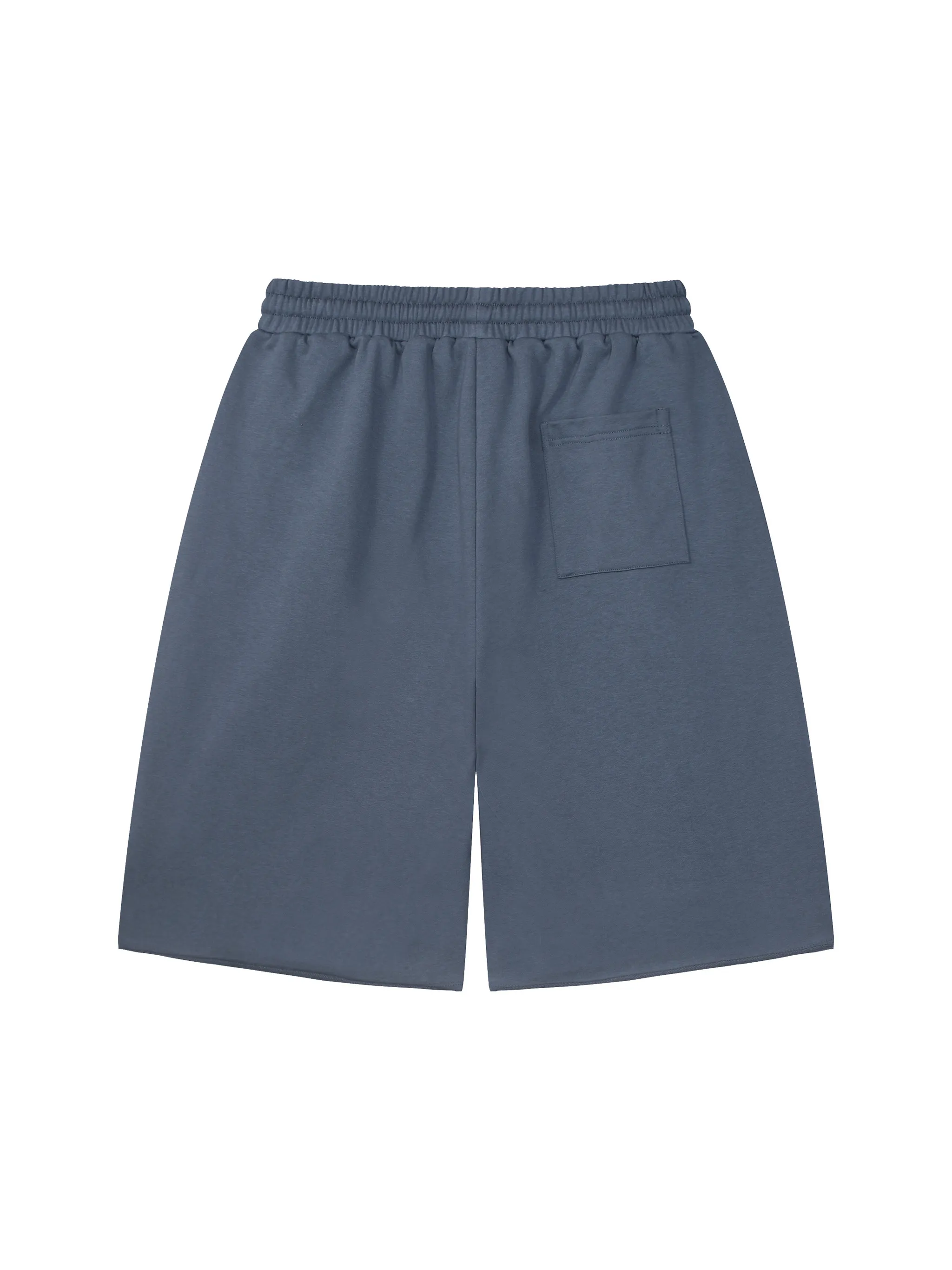 Unisex Loose Raw Edge Shorts