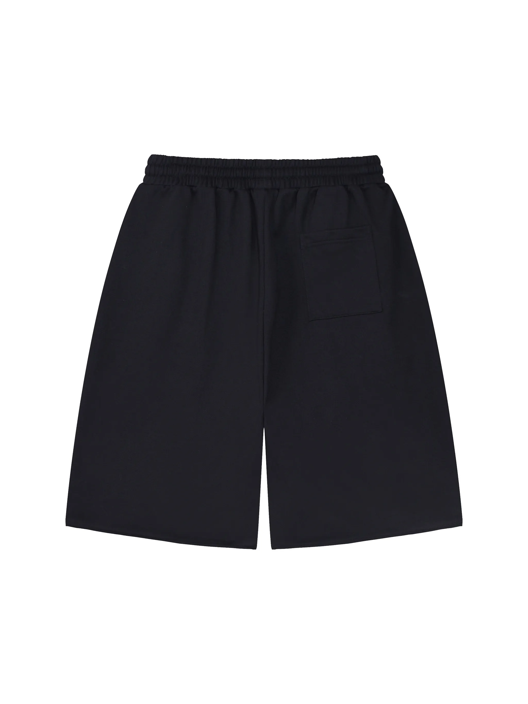 Unisex Loose Raw Edge Shorts