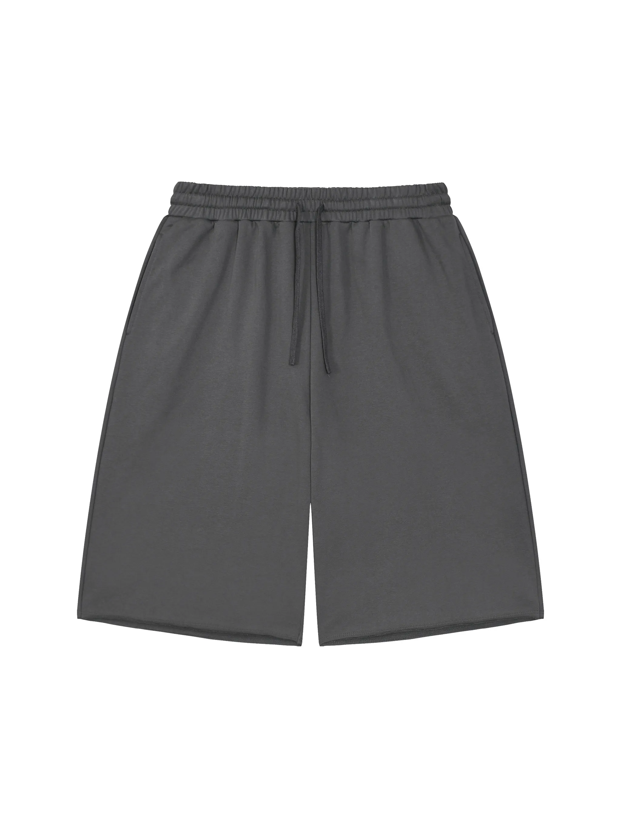 Unisex Loose Raw Edge Shorts