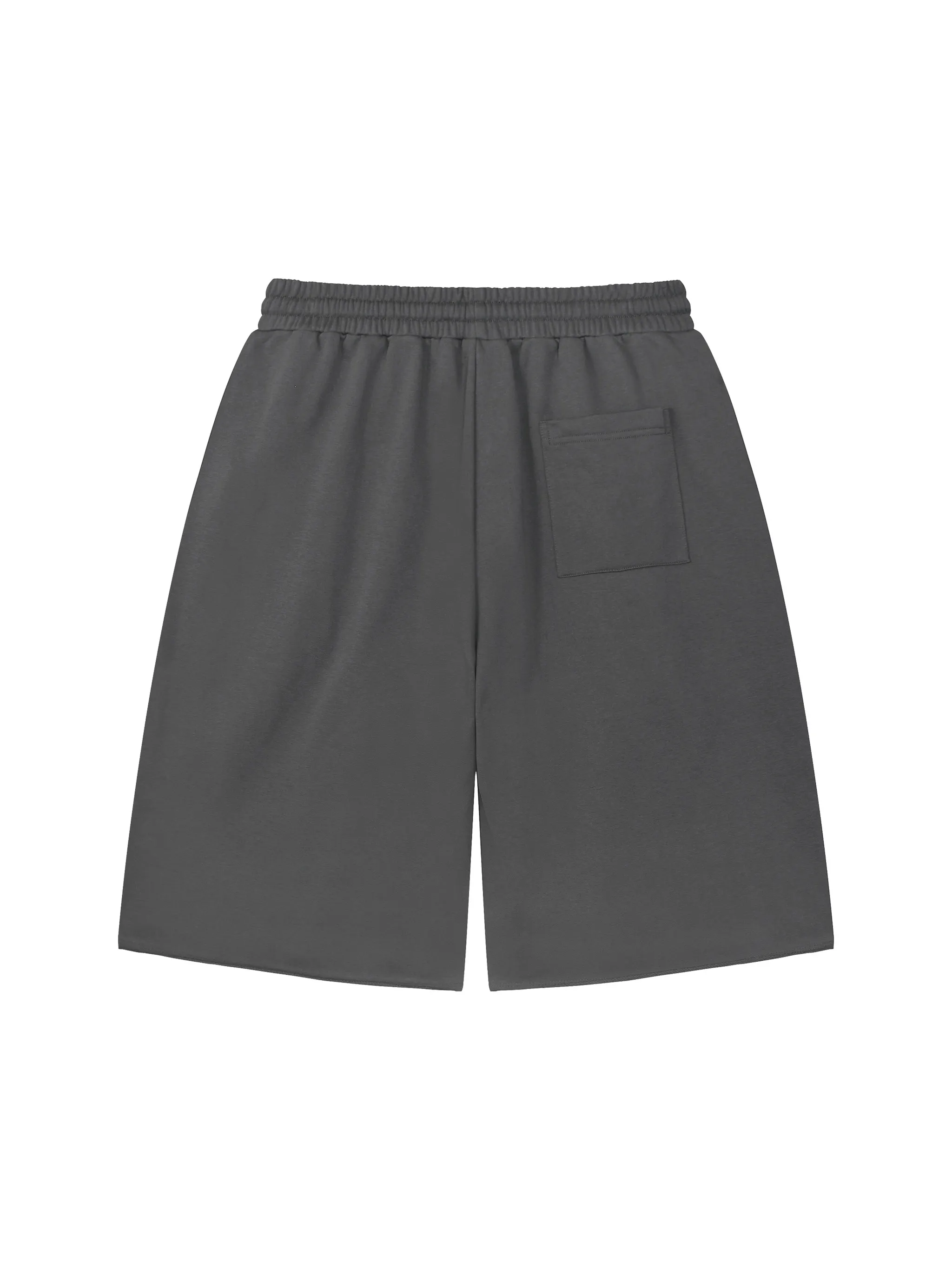 Unisex Loose Raw Edge Shorts