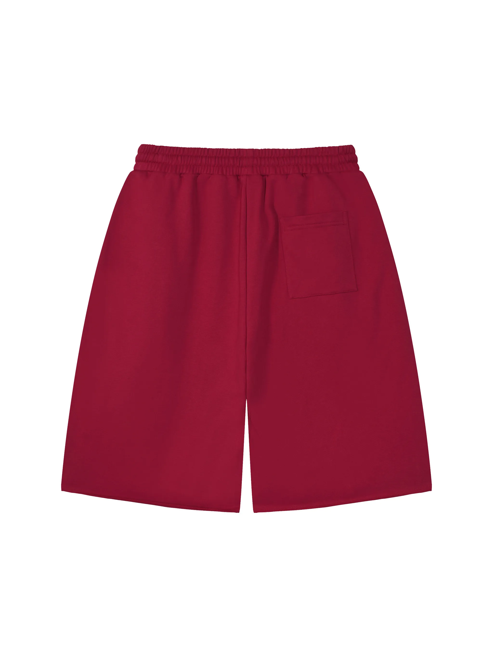 Unisex Loose Raw Edge Shorts