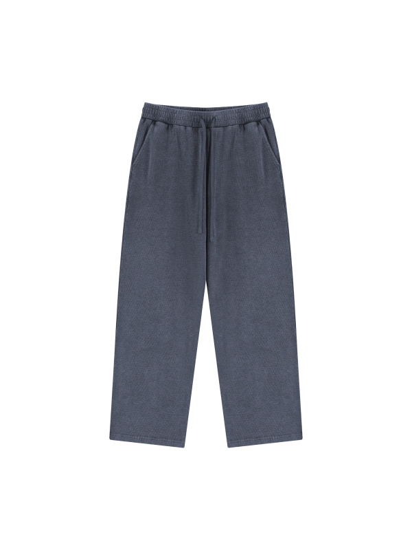 Unisex Mineral Wash Waffle Sweatpants