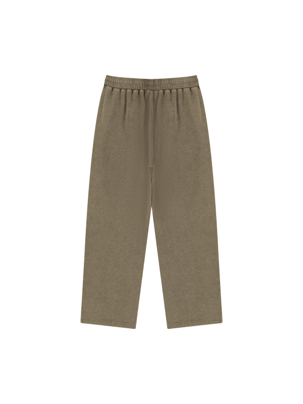 Unisex Mineral Wash Waffle Sweatpants