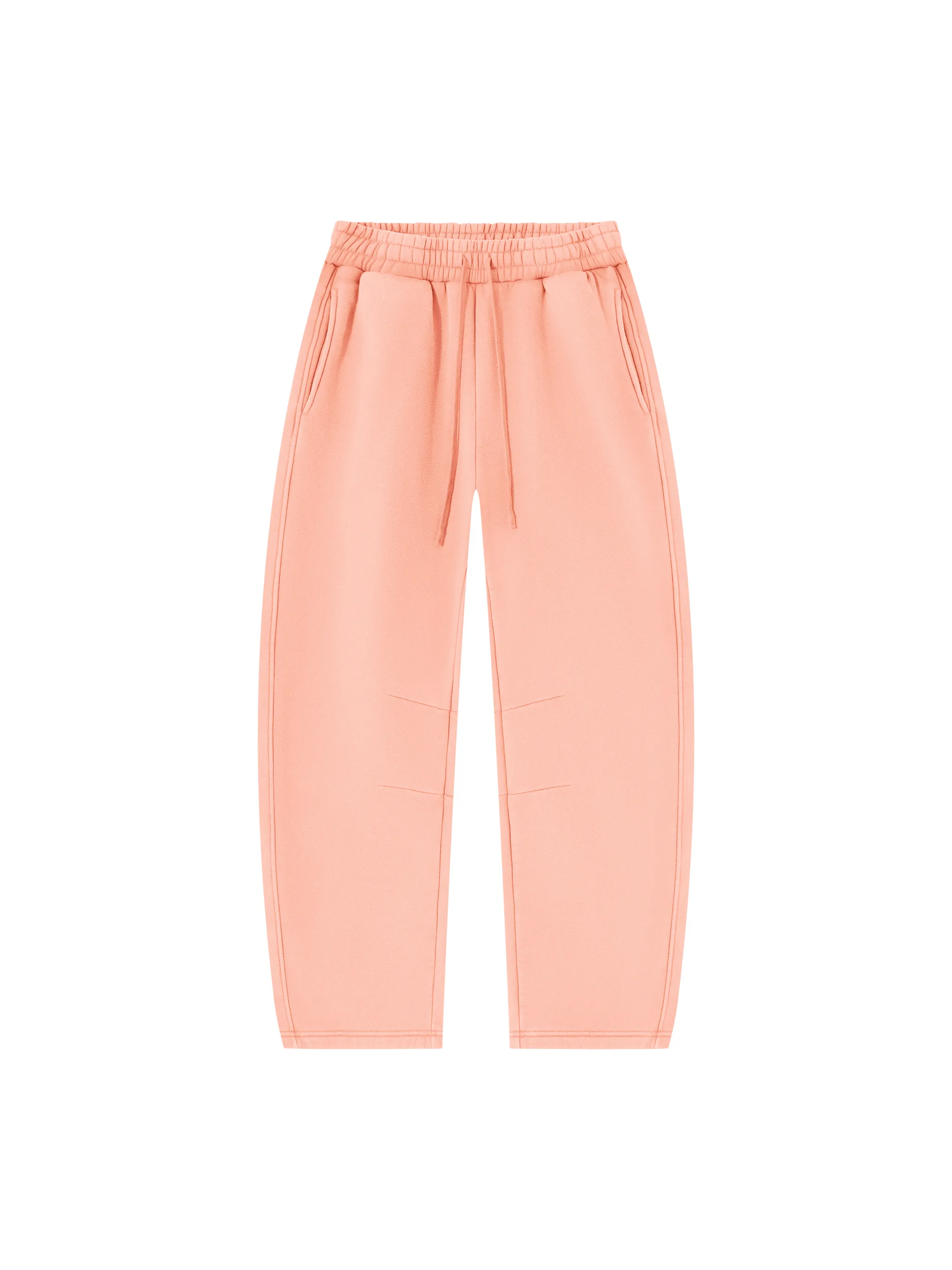 Unisex Vintage Wash Barrel Leg Fleece Sweatpants