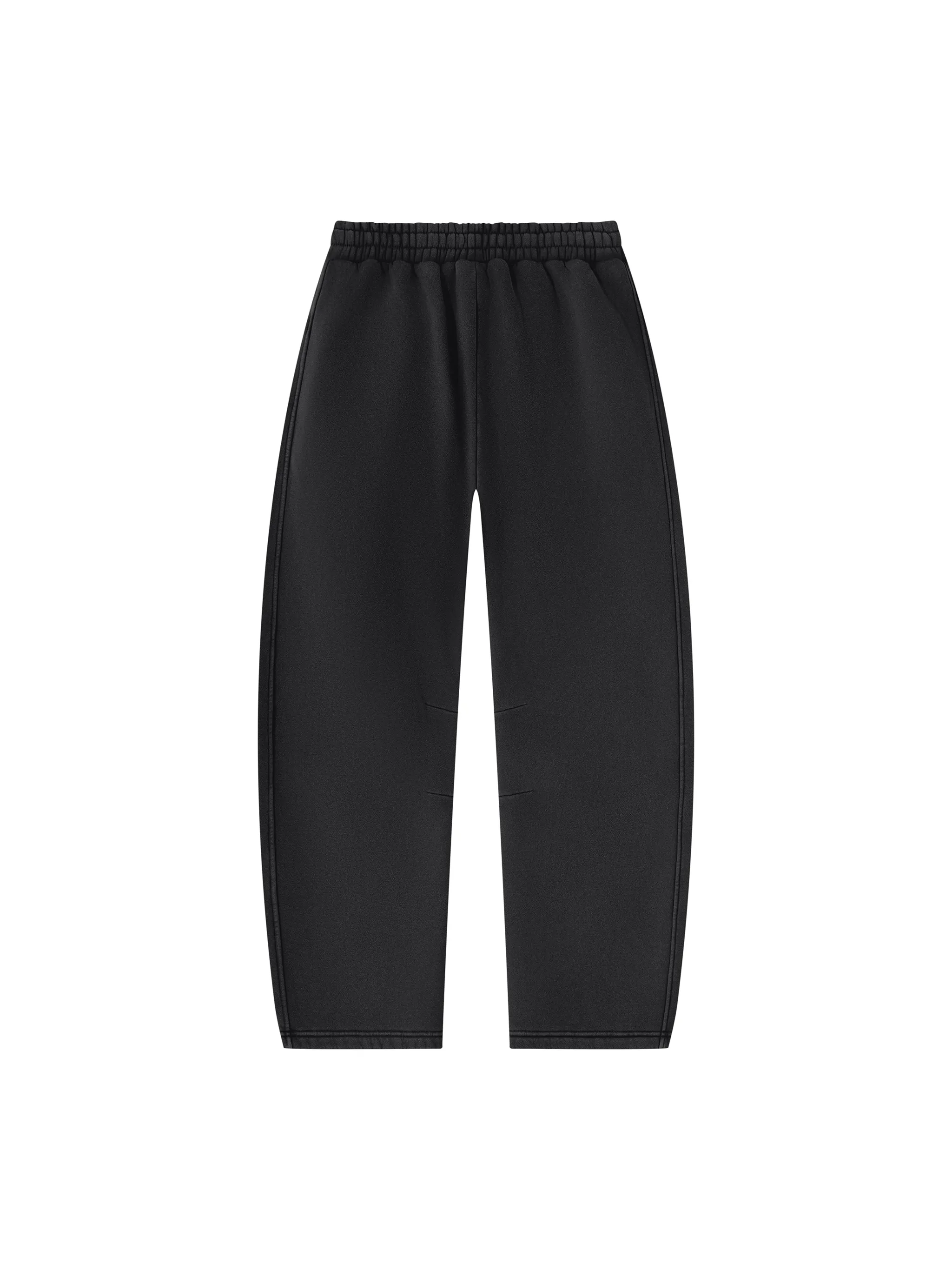 Unisex Vintage Wash Barrel Leg Fleece Sweatpants