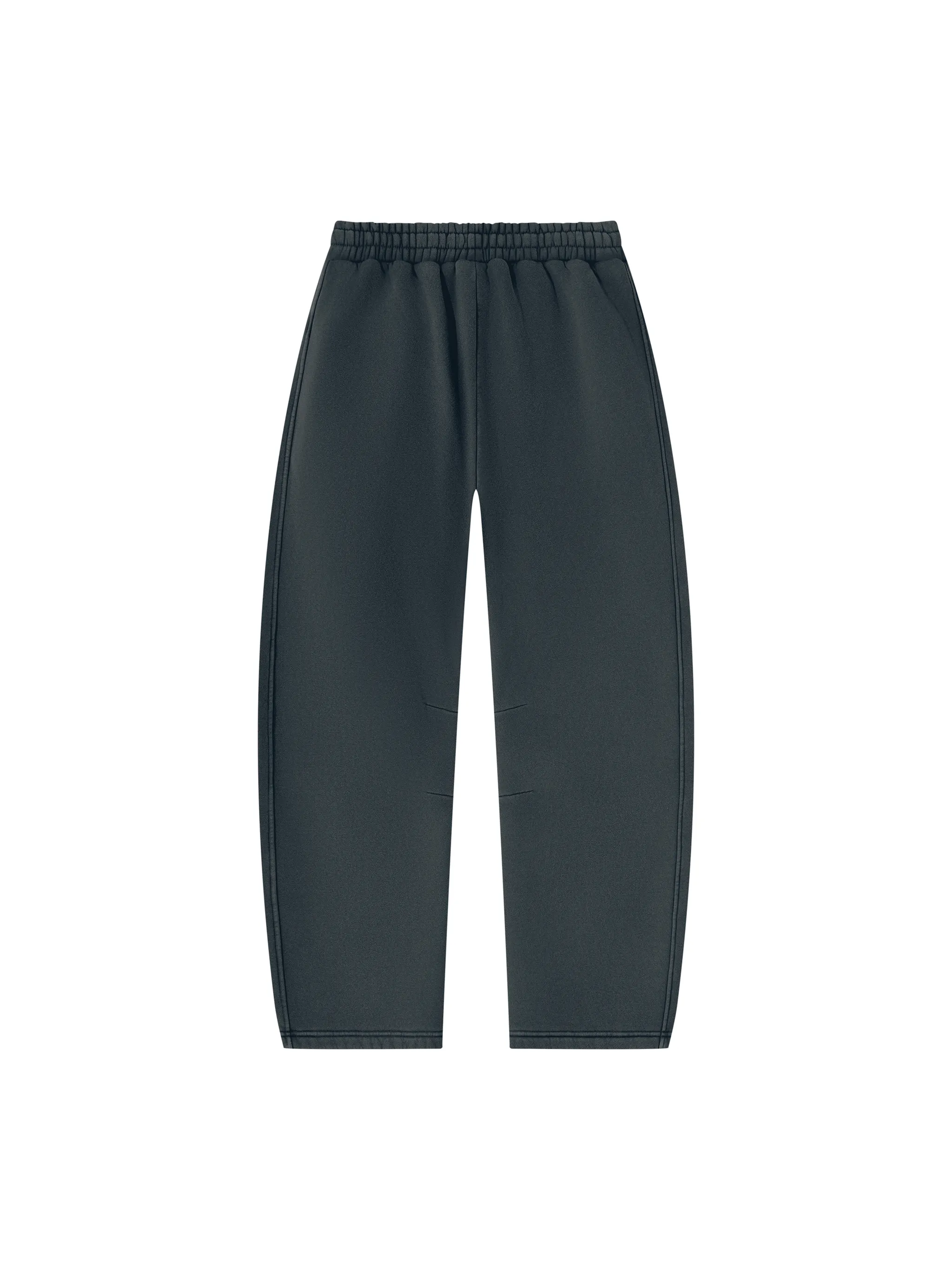 Unisex Vintage Wash Barrel Leg Fleece Sweatpants