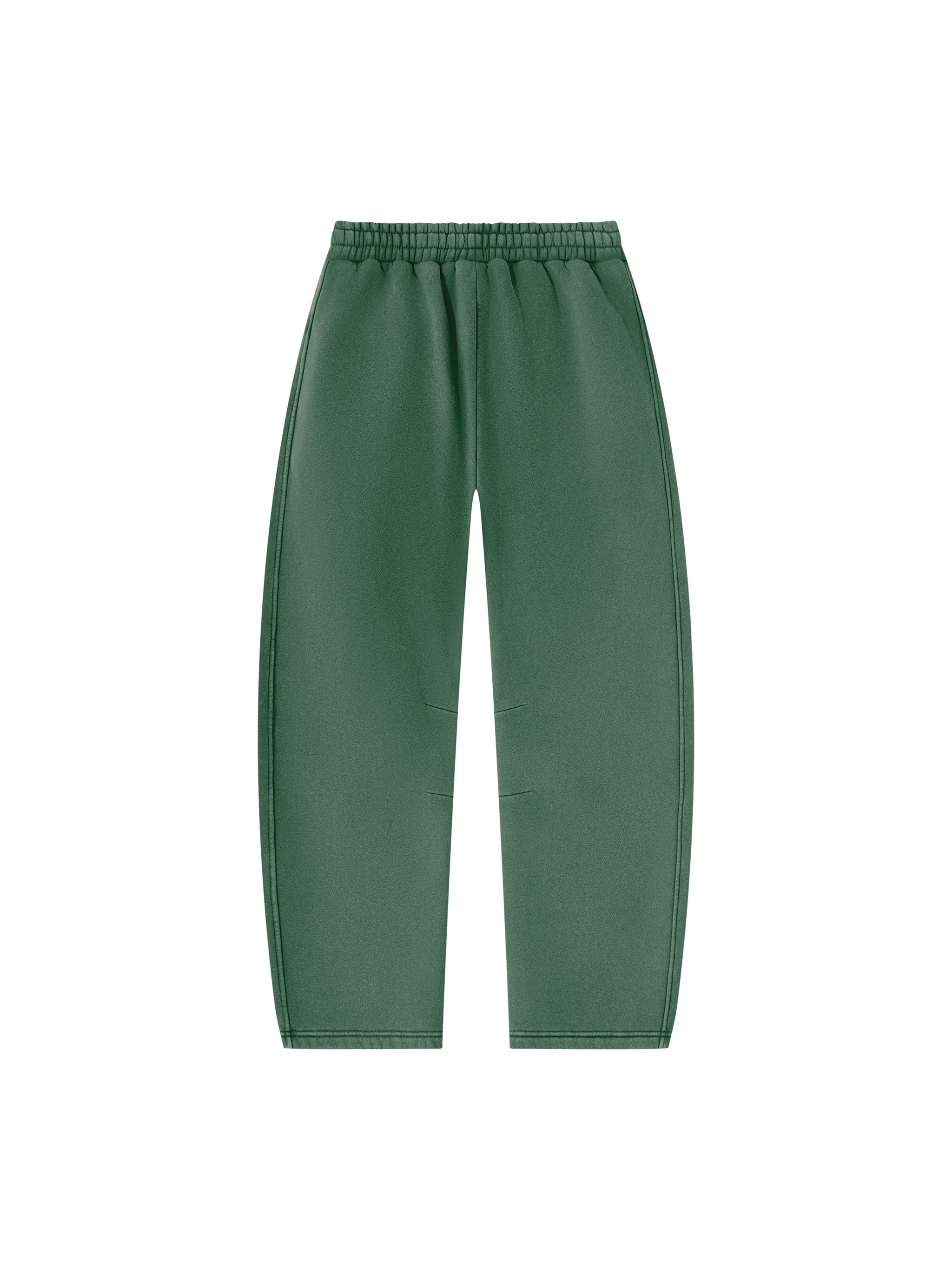 Unisex Vintage Wash Barrel Leg Fleece Sweatpants
