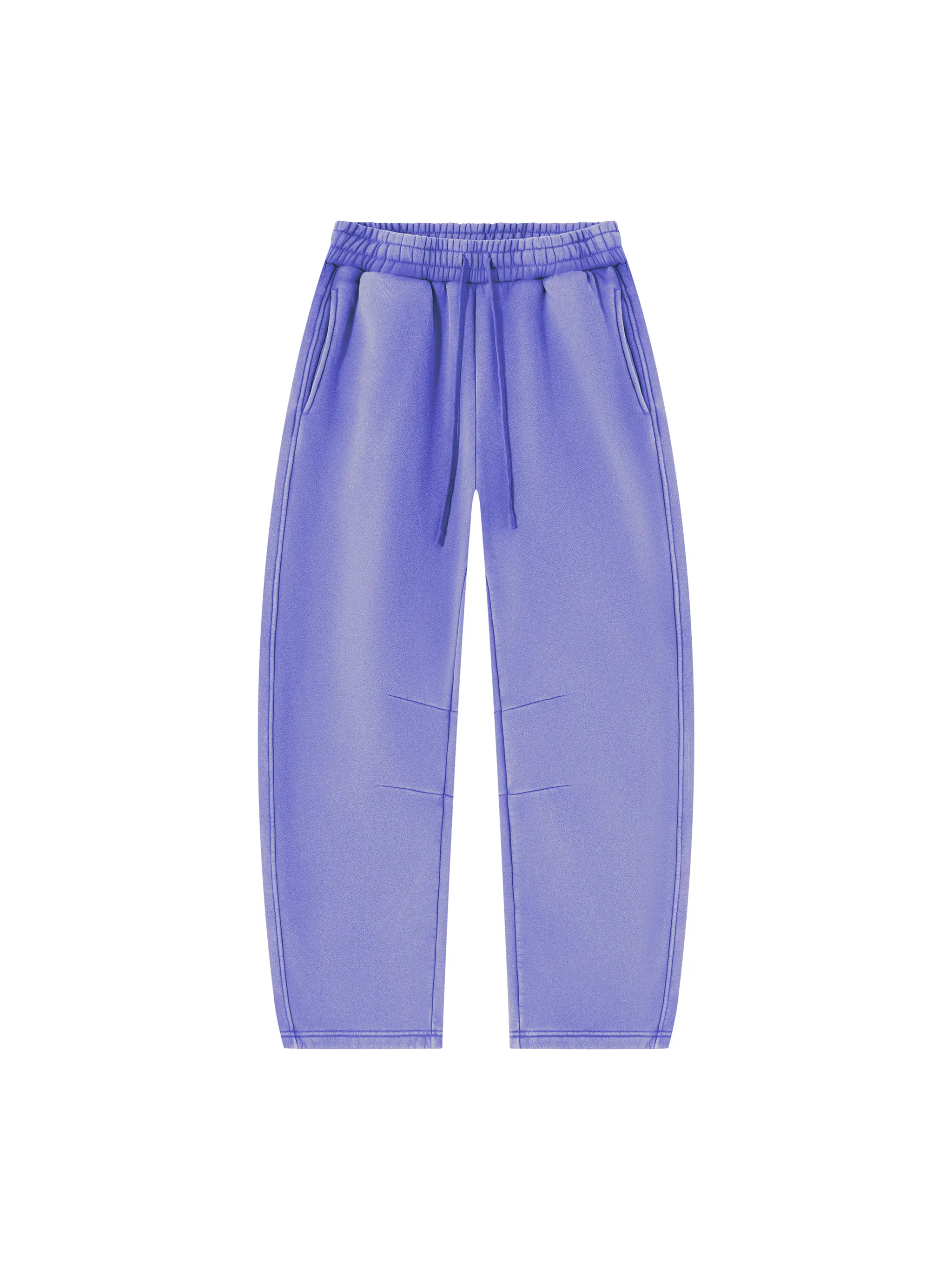 Unisex Vintage Wash Barrel Leg Fleece Sweatpants