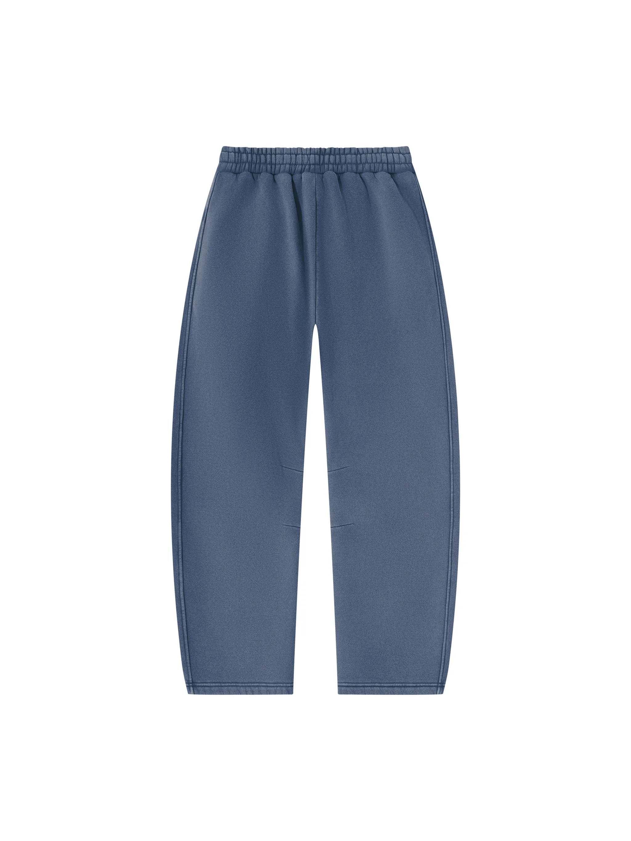 Unisex Vintage Wash Barrel Leg Fleece Sweatpants