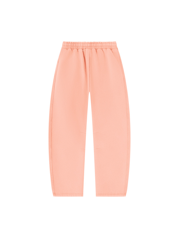 Unisex Vintage Wash Barrel Leg Fleece Sweatpants