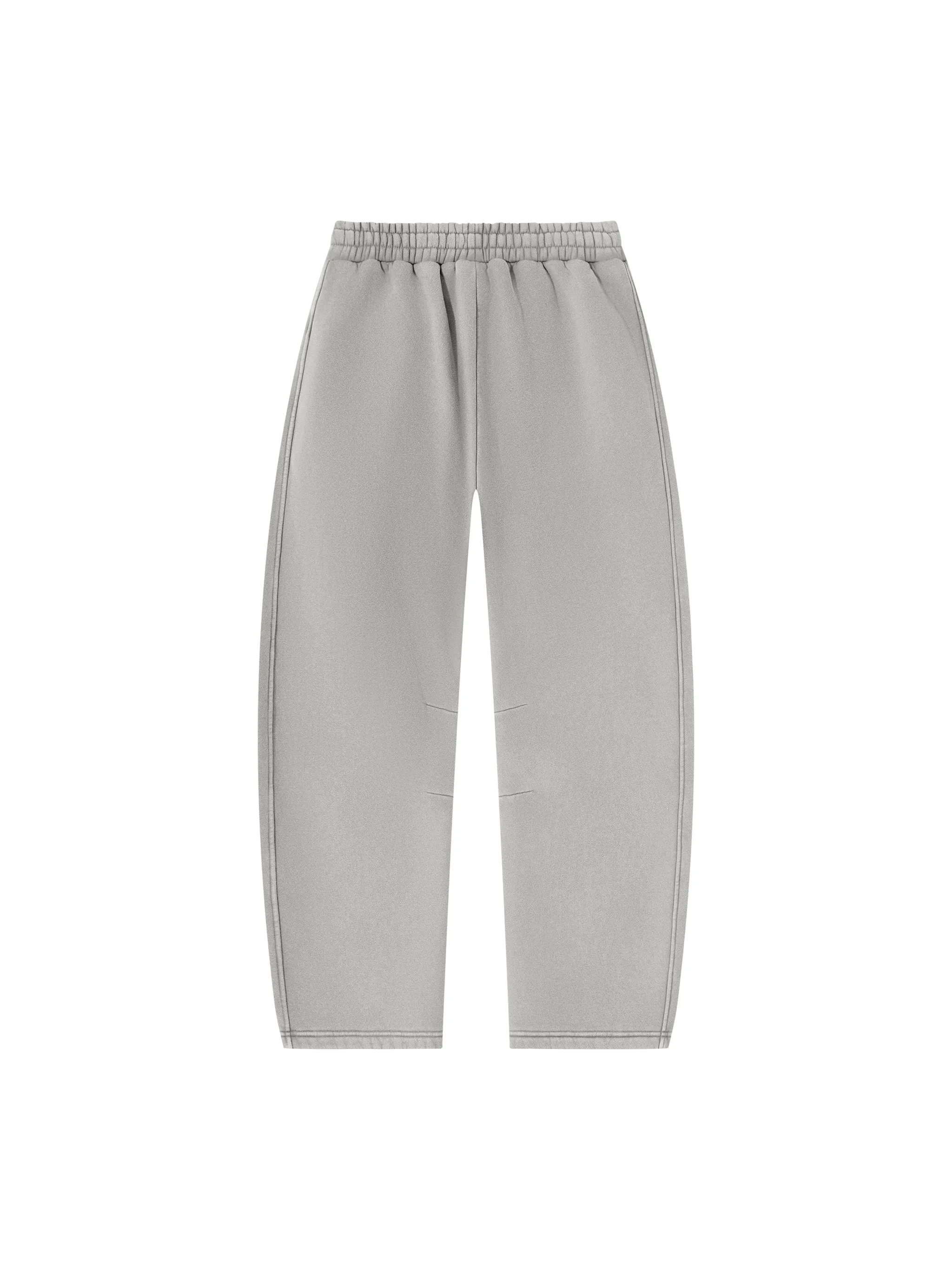 Unisex Vintage Wash Barrel Leg Fleece Sweatpants