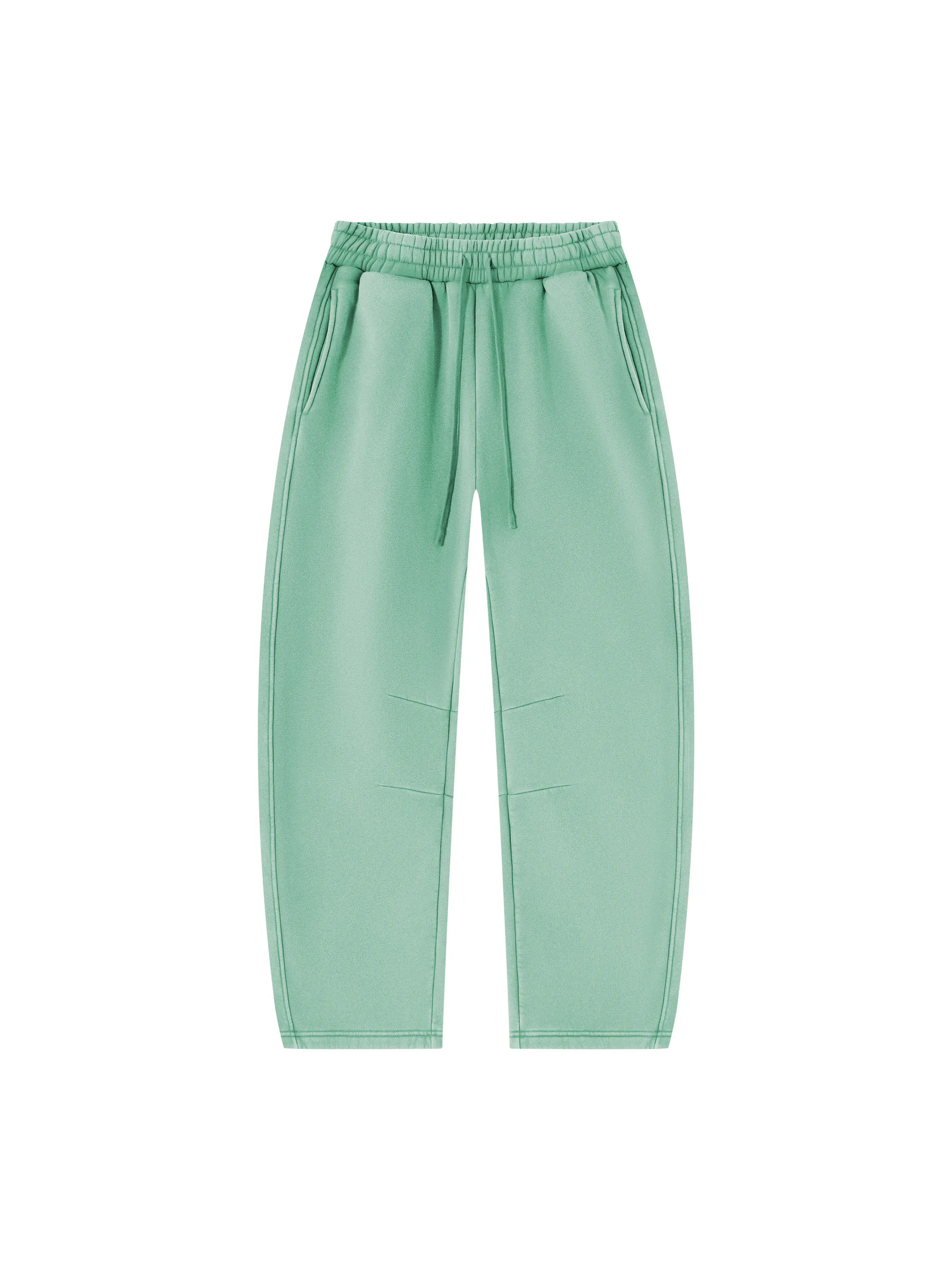 Unisex Vintage Wash Barrel Leg Fleece Sweatpants