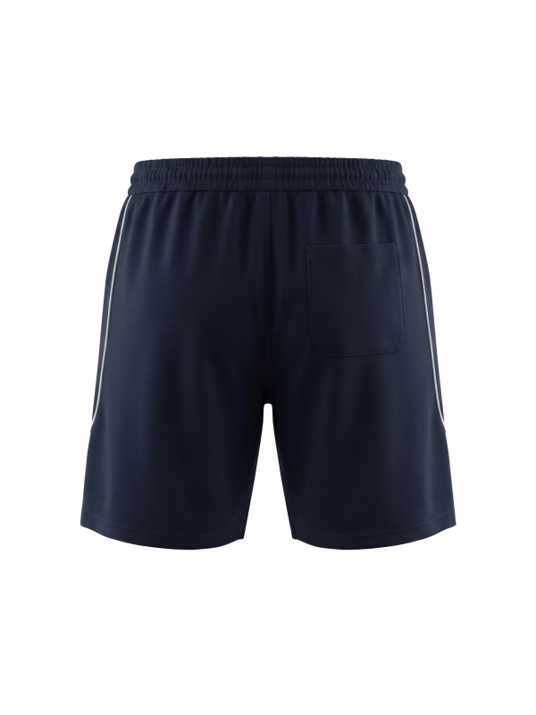 Unisex Piping Color Block Shorts