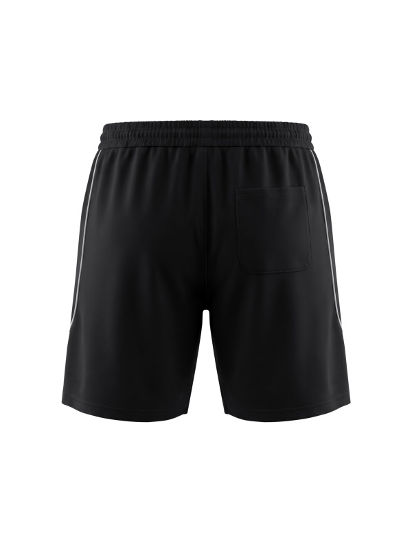 Unisex Piping Color Block Shorts