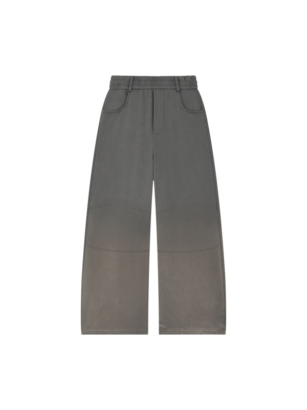 Unisex Sunfade Paneled Barrel Leg Sweatpants