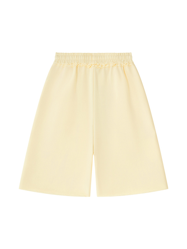 Unisex Heavyweight Raw Edge Shorts