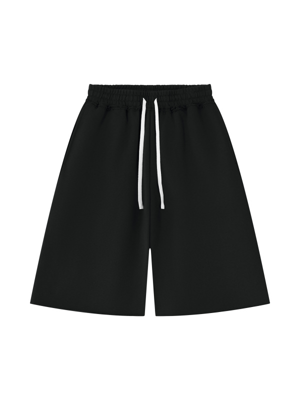 Unisex Heavyweight Raw Edge Shorts