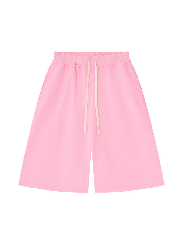 Unisex Heavyweight Raw Edge Shorts