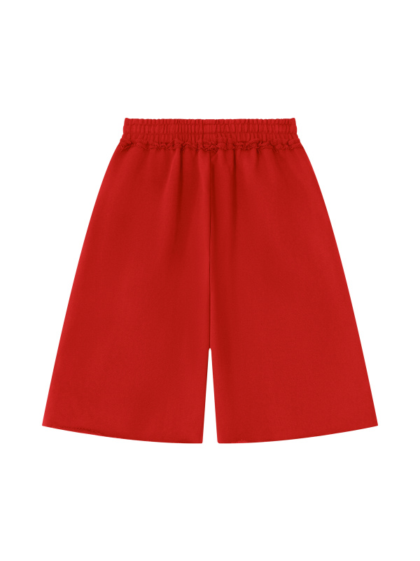 Unisex Heavyweight Raw Edge Shorts