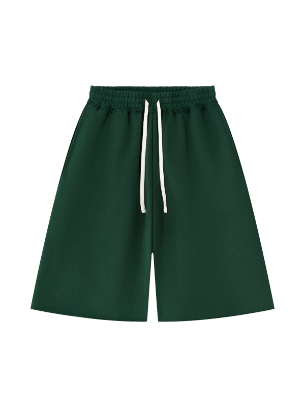 Unisex Heavyweight Raw Edge Shorts
