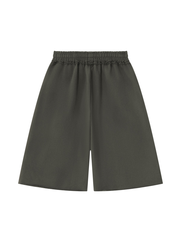 Unisex Heavyweight Raw Edge Shorts