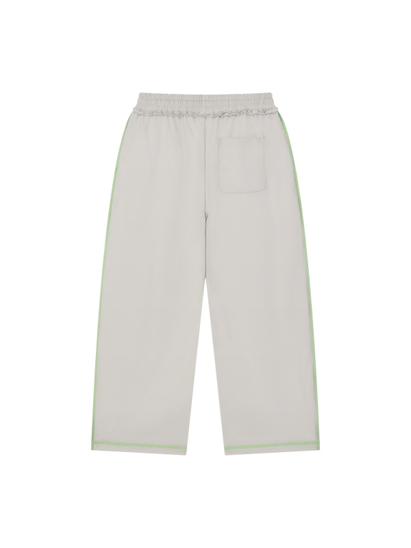 Unisex Raw Edge Topstitch Sweatpants