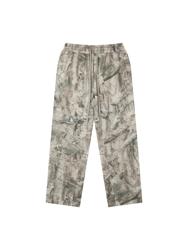 Unisex Fleece Tree Camo Sweatpants