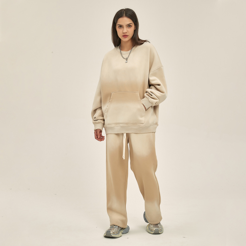 Streetwear Colored Gradient Washed Effect Pants - Dropshipping-6