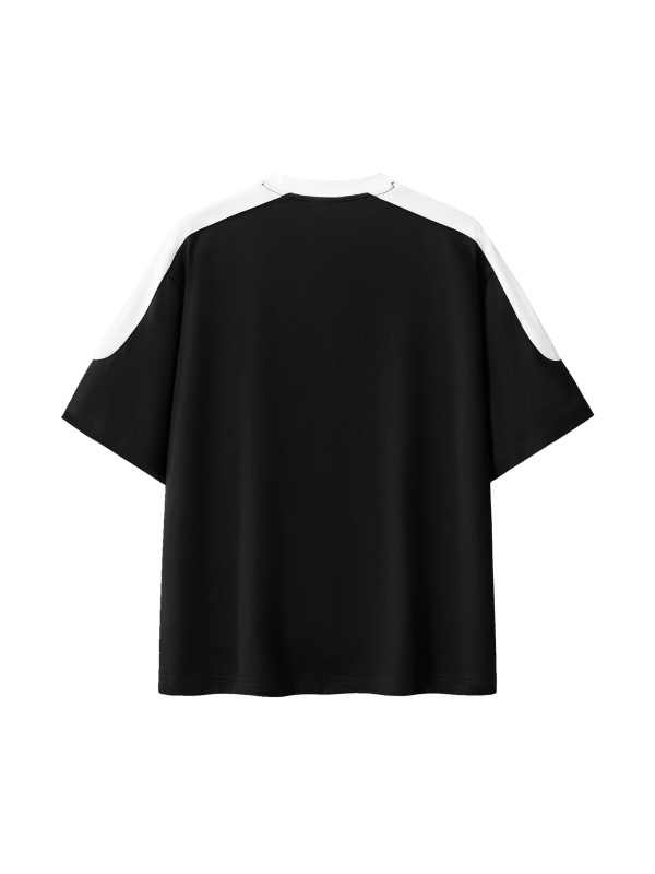 Unisex Color Block Oversized T-Shirt