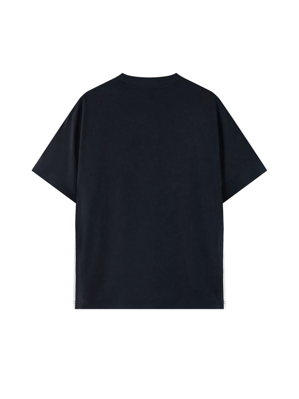Unisex Colorblock Crewneck T-Shirt