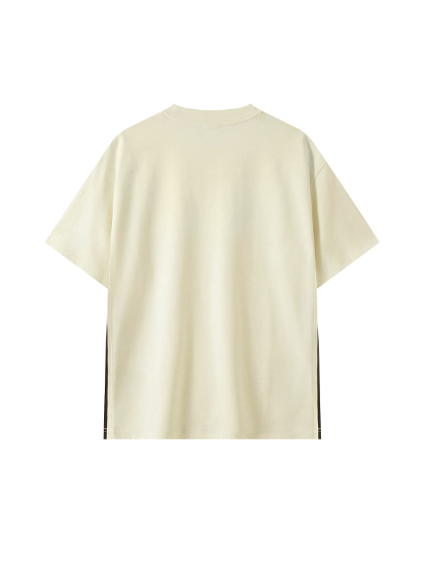 Unisex Colorblock Crewneck T-Shirt