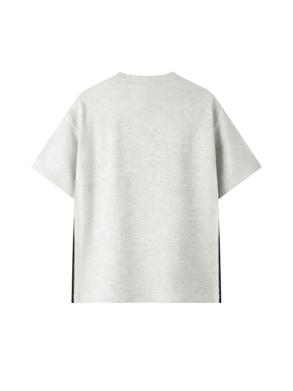 Unisex Colorblock Crewneck T-Shirt