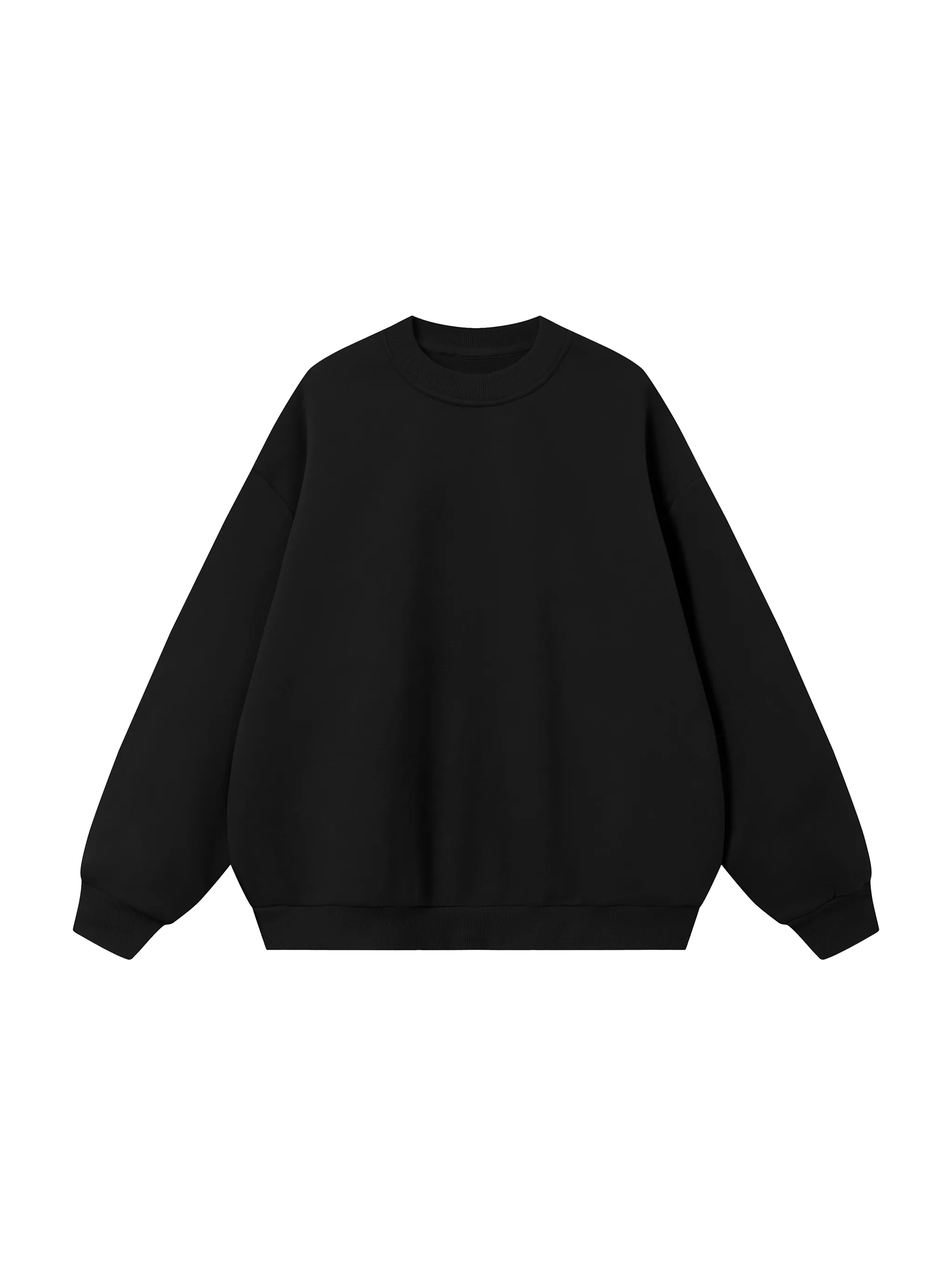 Boxy Fleece Crewneck Sweatshirt