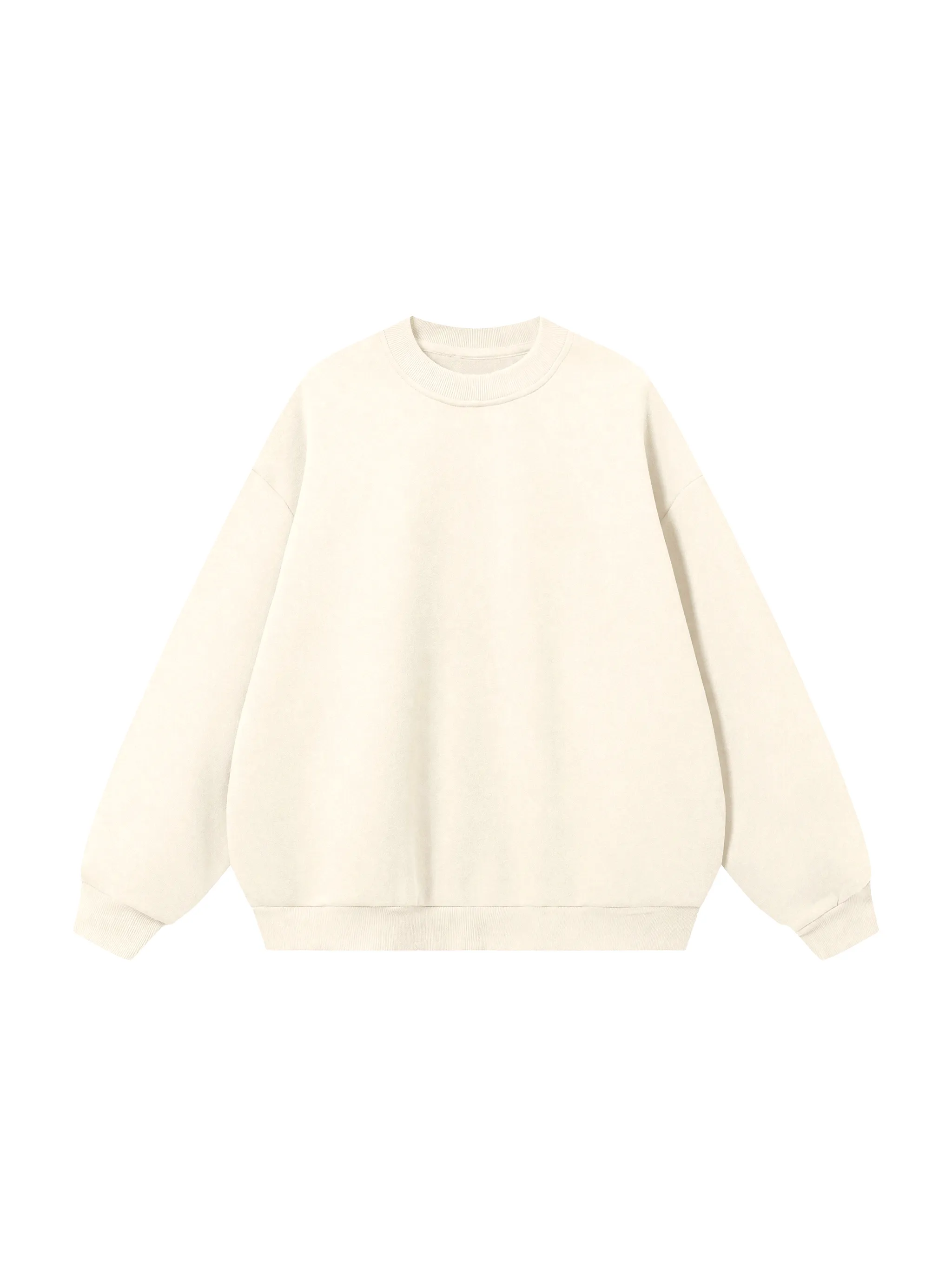 Boxy Fleece Crewneck Sweatshirt