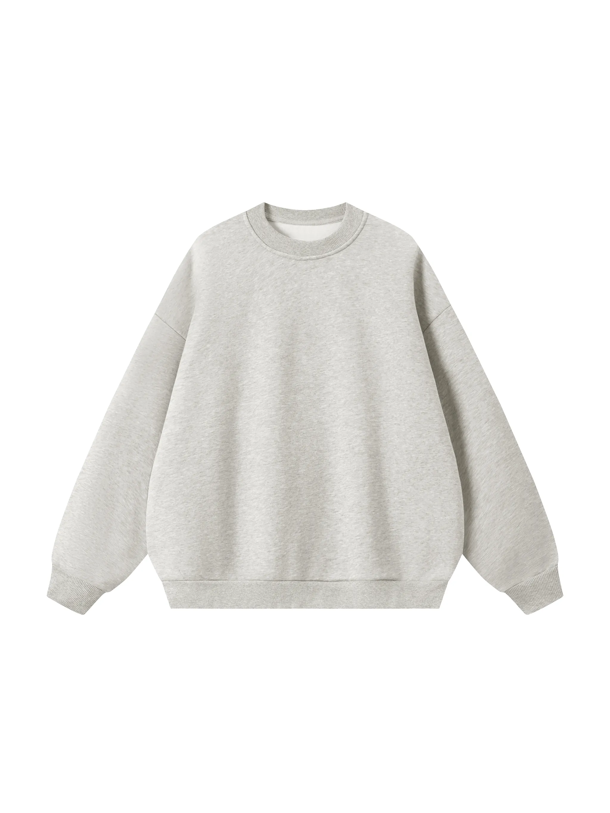 Boxy Fleece Crewneck Sweatshirt