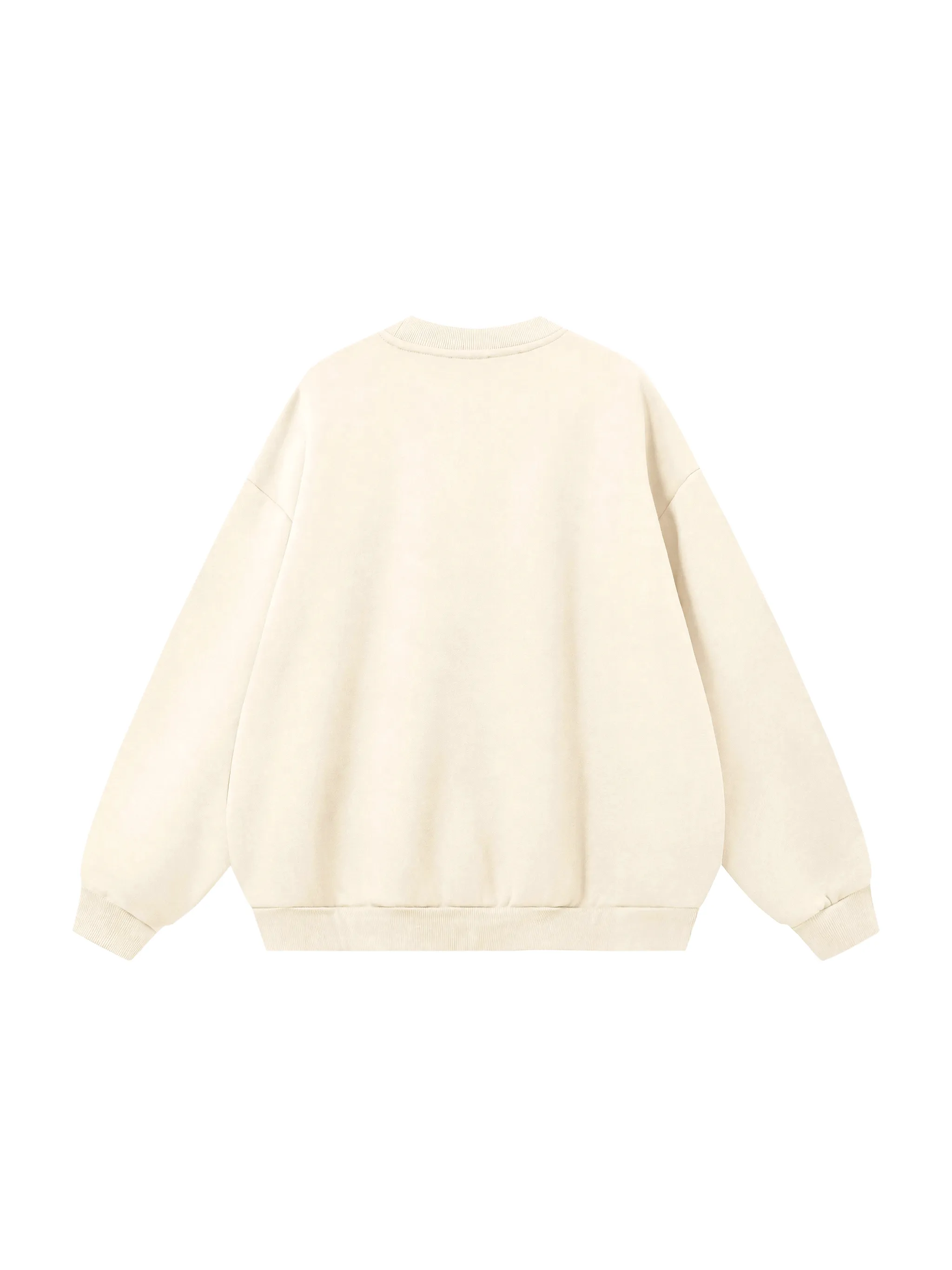 Boxy Fleece Crewneck Sweatshirt