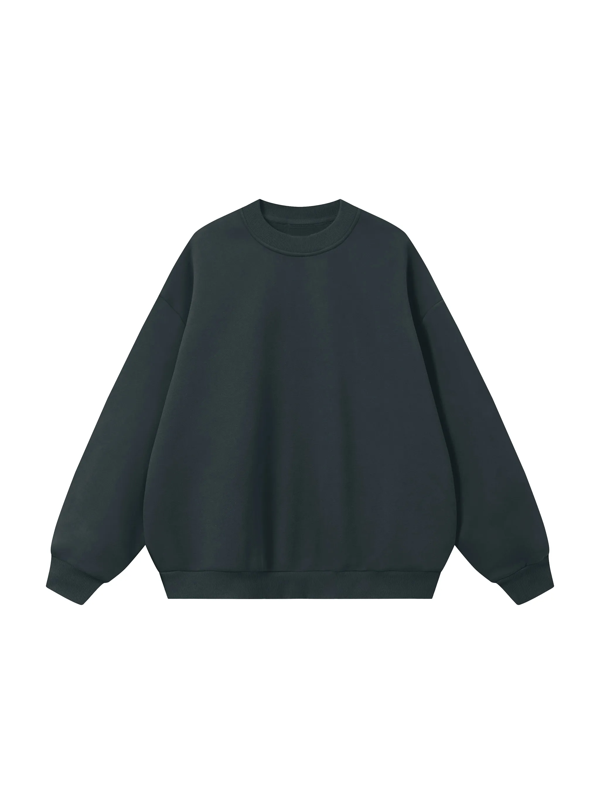 Boxy Fleece Crewneck Sweatshirt