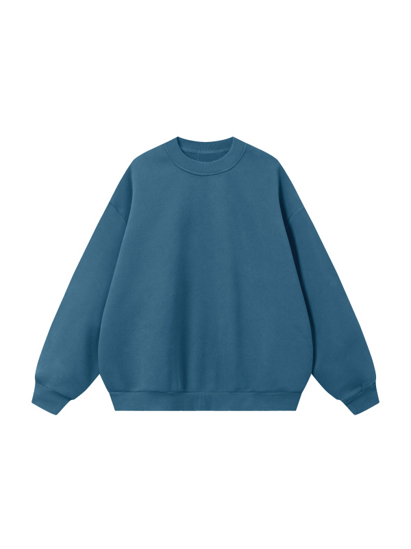 Boxy Fleece Crewneck Sweatshirt