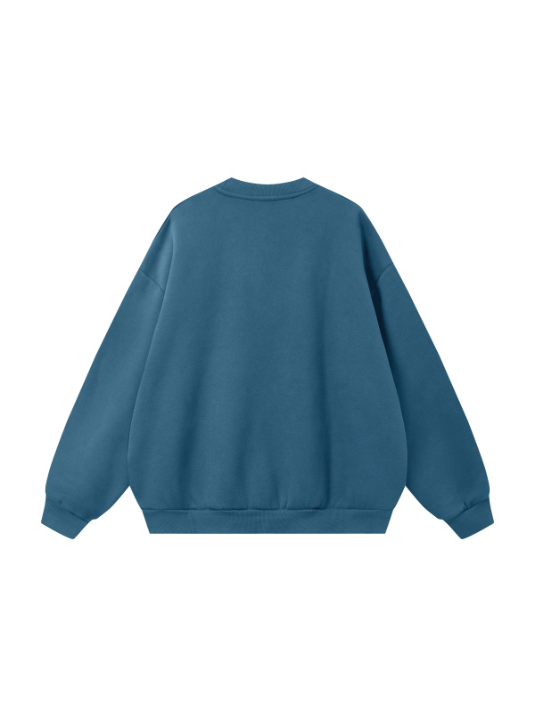 Boxy Fleece Crewneck Sweatshirt