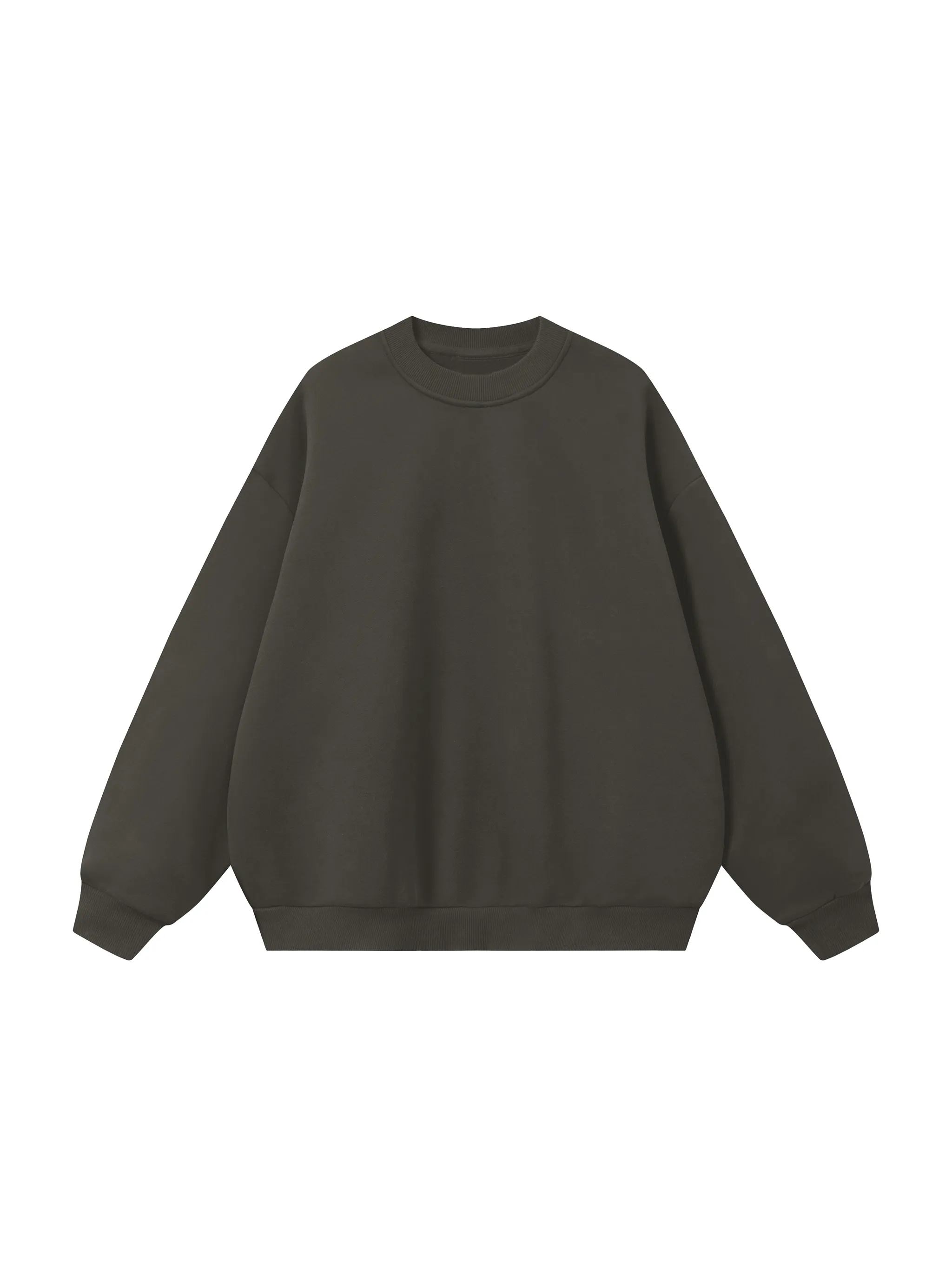 Boxy Fleece Crewneck Sweatshirt