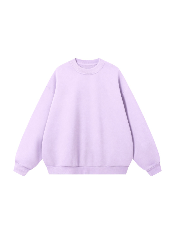 Boxy Fleece Crewneck Sweatshirt
