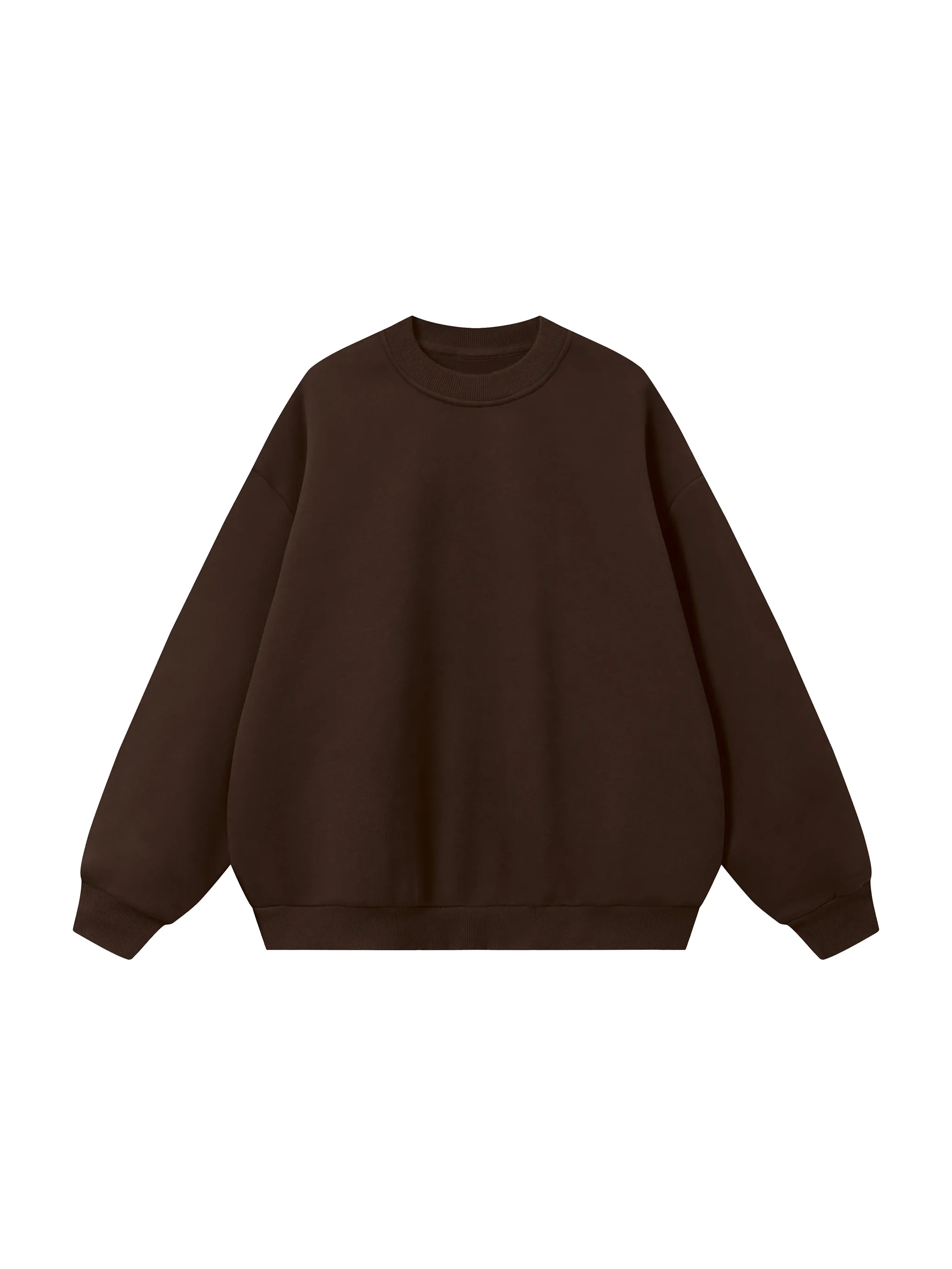 Boxy Fleece Crewneck Sweatshirt