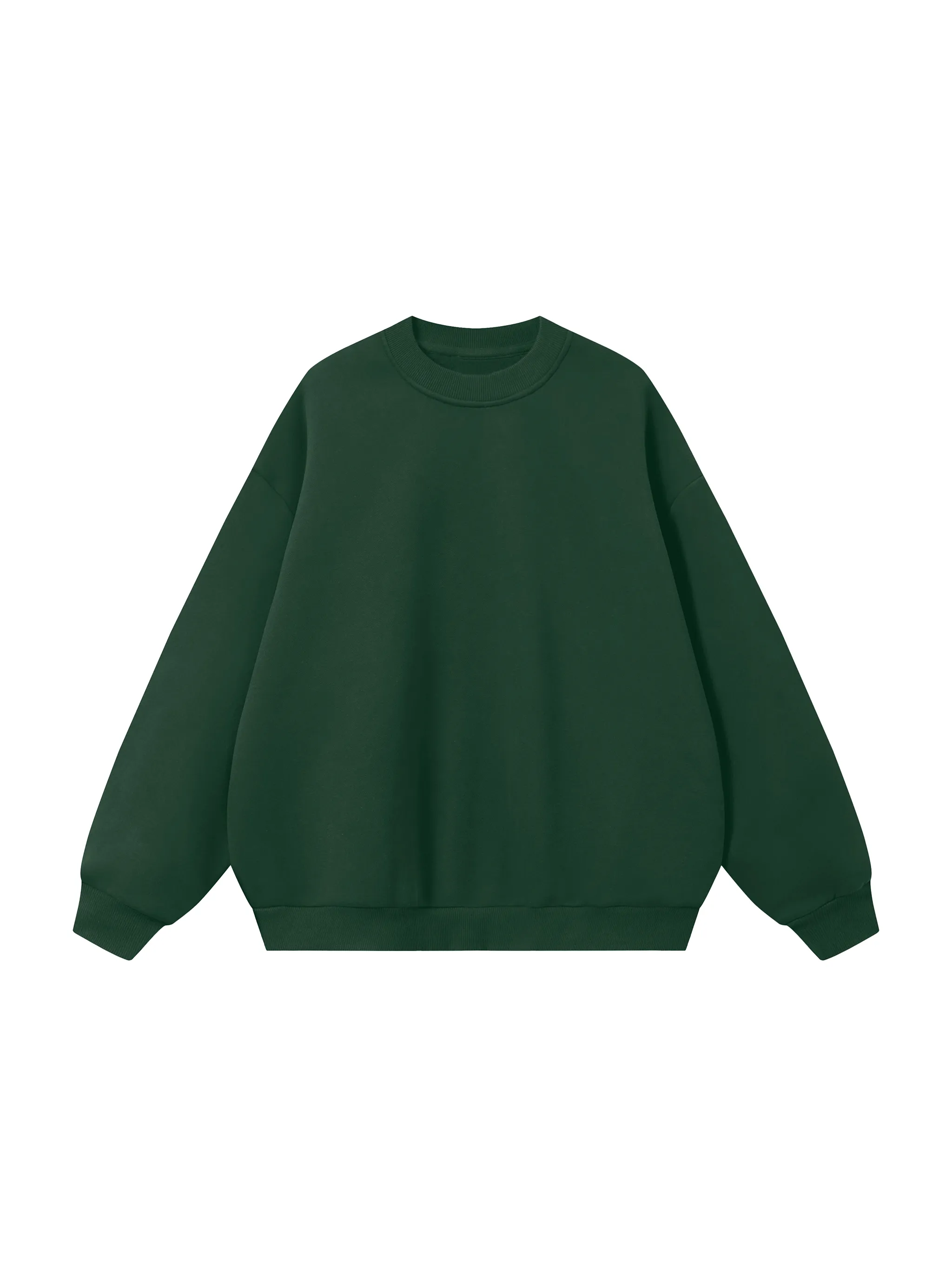 Boxy Fleece Crewneck Sweatshirt