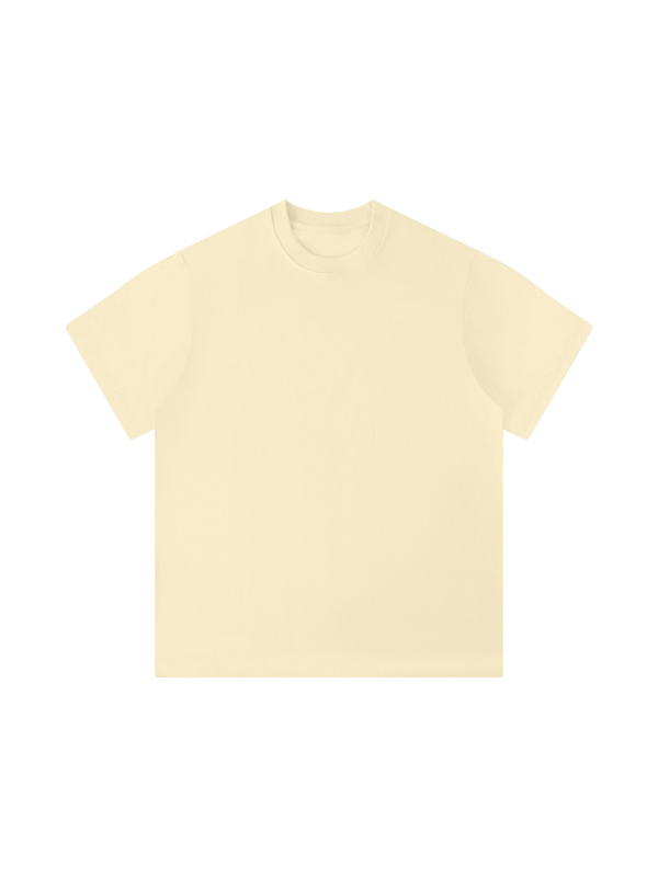 Unisex Solid Color Regular Fit T-Shirt