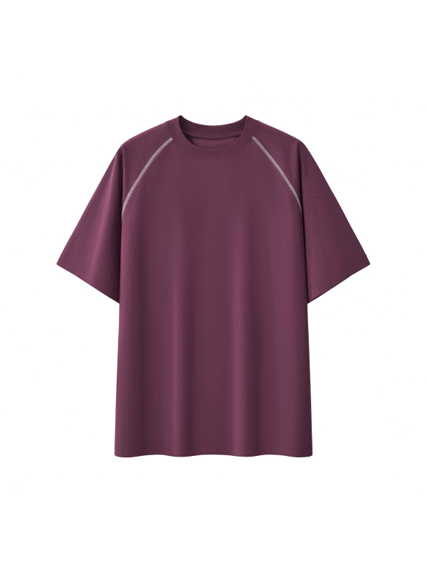 Unisex Contrast Stitch Raglan T-Shirt