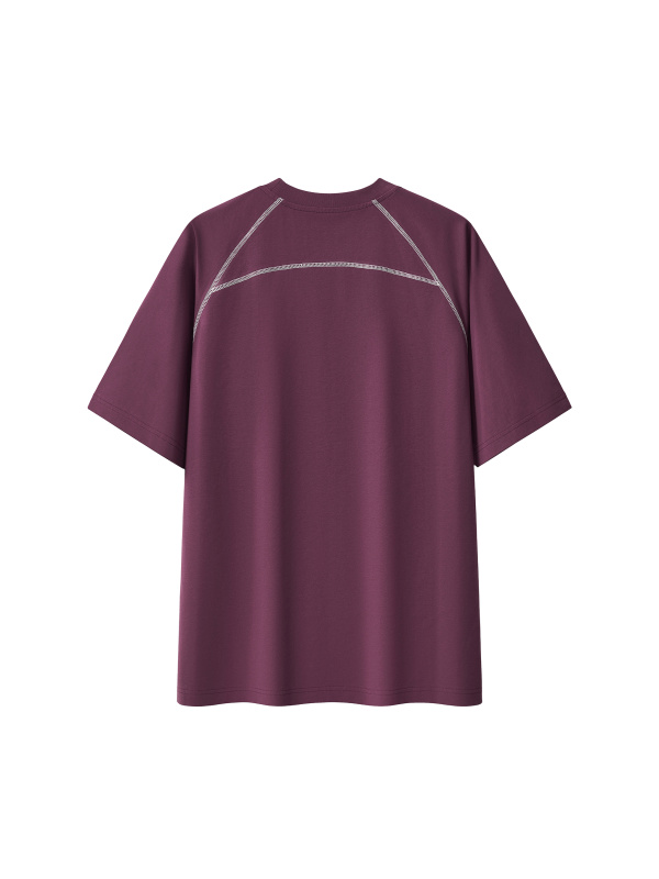 Unisex Contrast Stitch Raglan T-Shirt