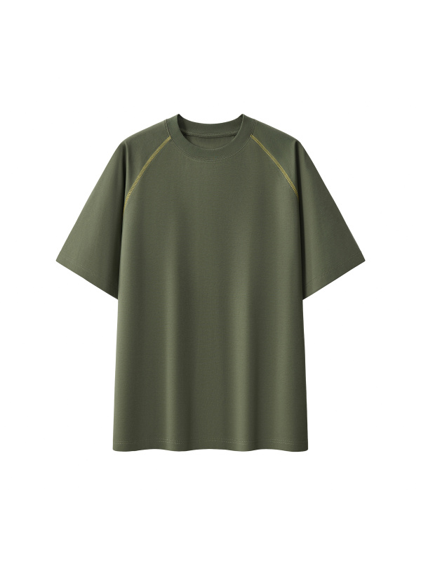 Unisex Contrast Stitch Raglan T-Shirt